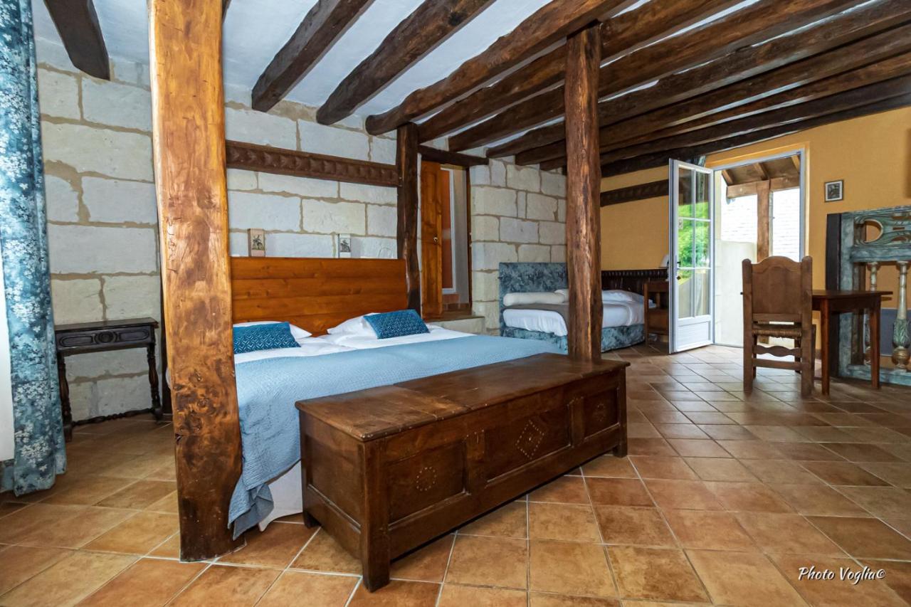 Domaine De La Juranvillerie, Gite Et Chambres D'Hotes Rigny-Ussé エクステリア 写真